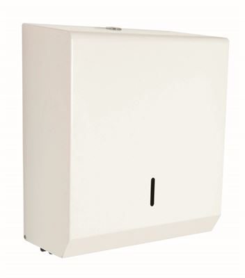 0302522 - Metal Paper Towel Dispenser - White
