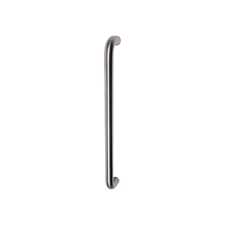 SINGLE CUBICLE DOOR PULL HANDLE - SATIN STAINLESS STEEL (225MM) - Venesta