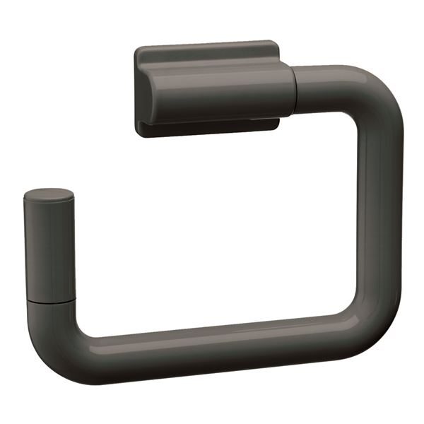 0300147 - Lockable Toilet Roll Holder in Dark Grey
