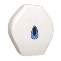 0302538 - Midi Jumbo Toilet Roll Dispenser - White