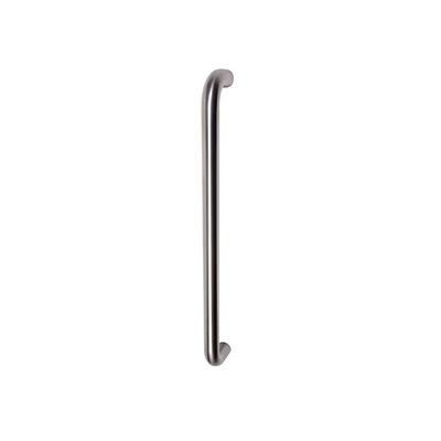 0182216 - Single Cubicle Door Handle - Satin Stainless Steel (400mm)